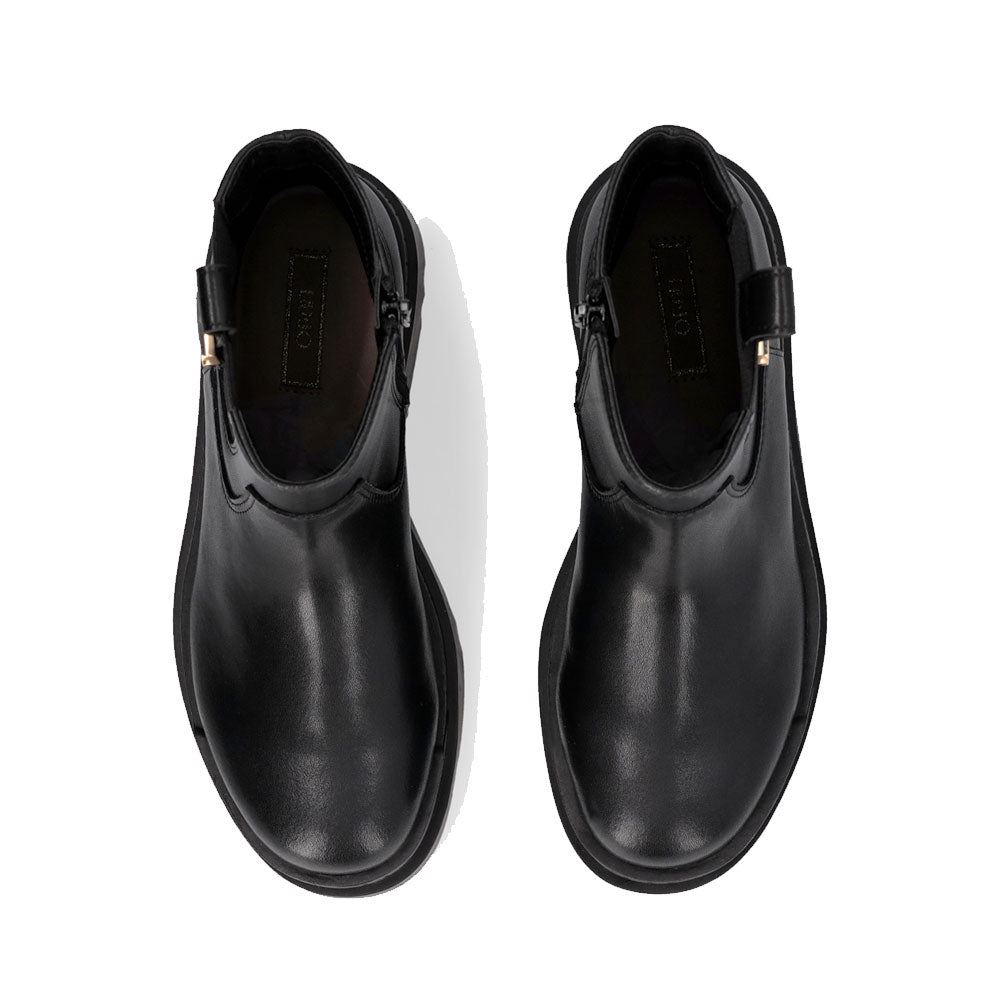 Stivaletti Platform Donna LIU JO Love 63 in Pelle Nera