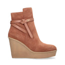 Stivali Donna con Zeppa LIU JO Rania 04 in Suede color Cuoio