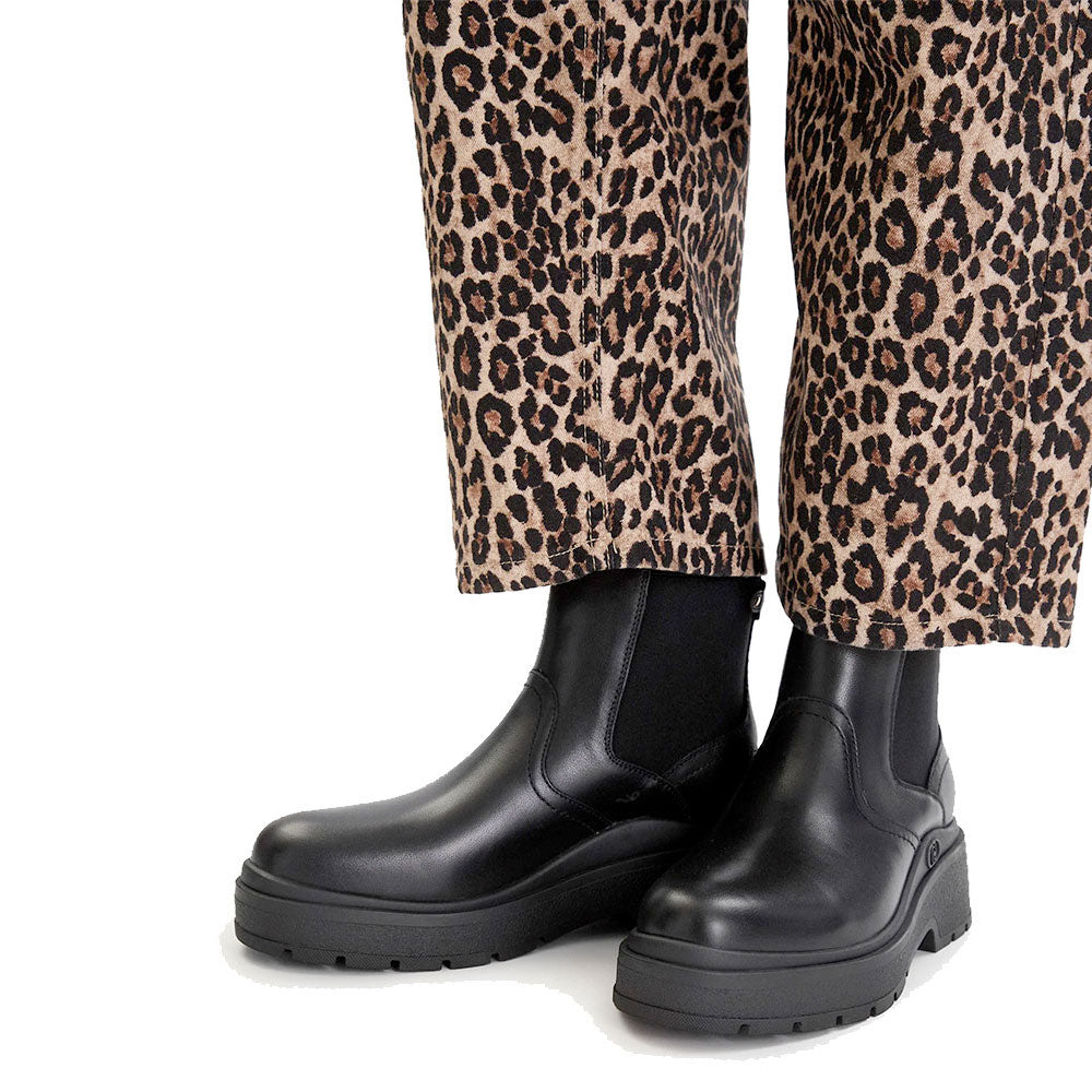 Stivaletti Platform Donna LIU JO Andrea 01 in Pelle Nera