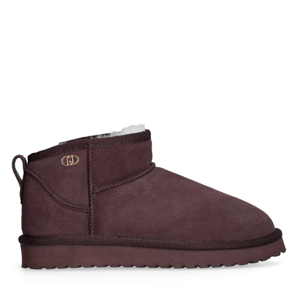 Stivaletti Mini Donna Imbottiti LIU JO Jil 01 in Suede color Amarone