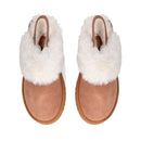 Sabot Platform Imbottiti LIU JO Jane 10 in Suede color Cognac