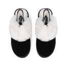 Sabot Platform Imbottiti LIU JO Jane 10 in Suede Nero