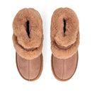Sabot Donna Imbottiti LIU JO Juny 01 in Suede color Cognac
