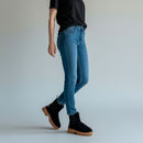 Stivaletti Donna Imbottiti LIU JO Juny 02 in Suede Nera
