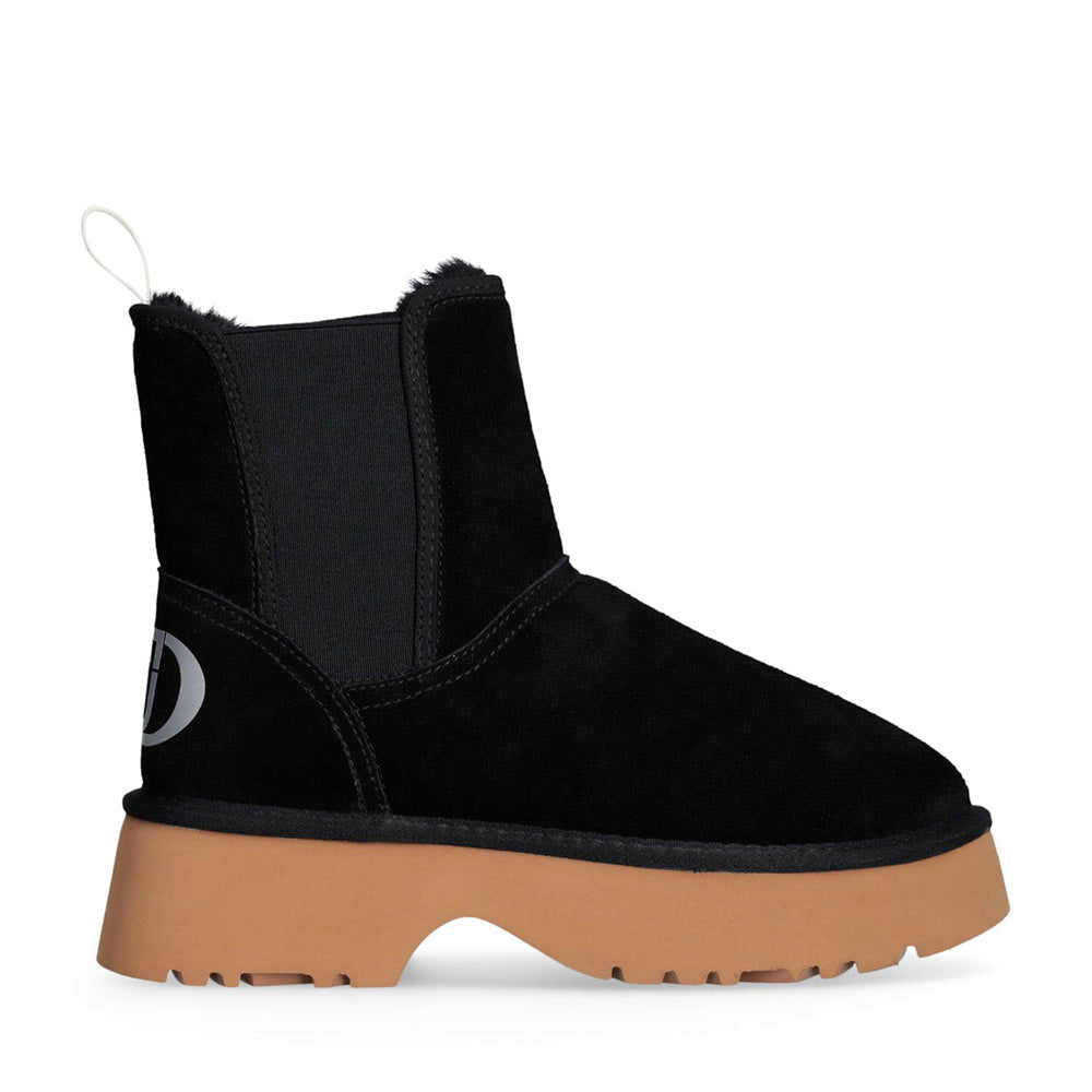 Stivaletti Donna Imbottiti LIU JO Juny 02 in Suede Nera