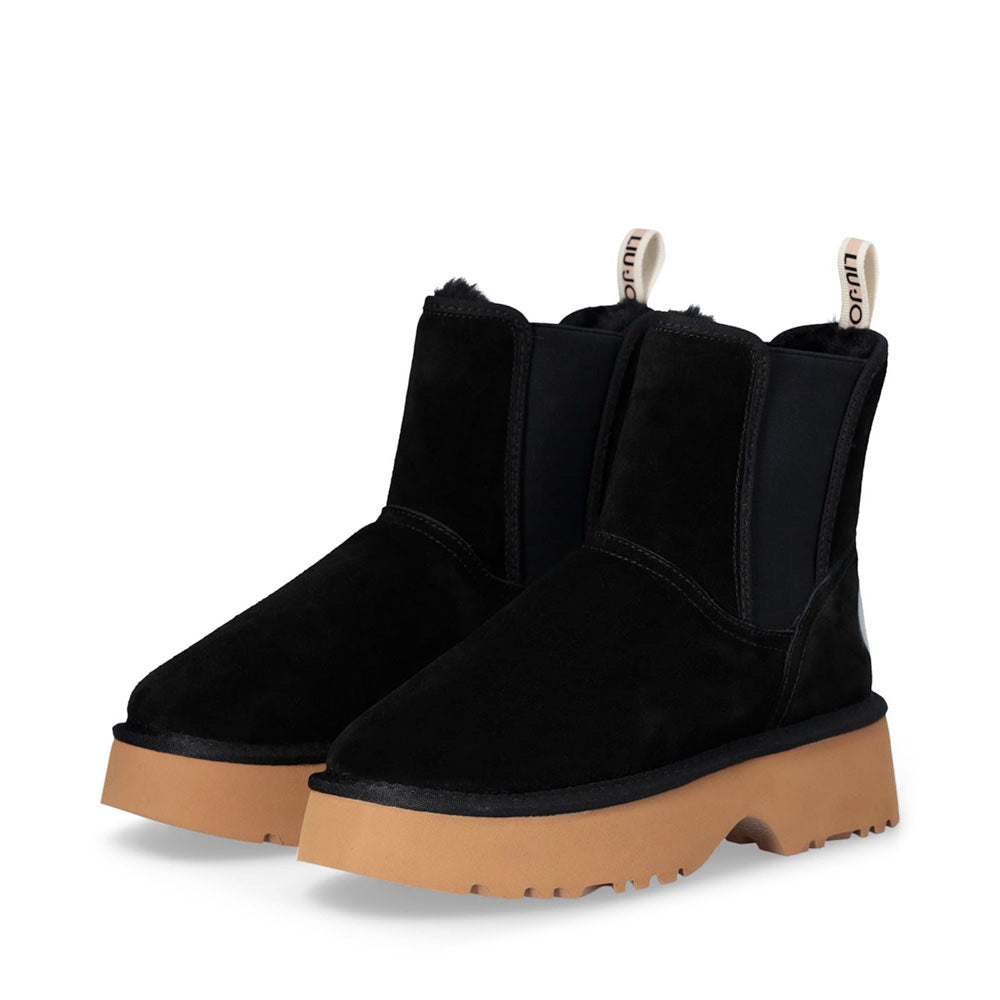Stivaletti Donna Imbottiti LIU JO Juny 02 in Suede Nera