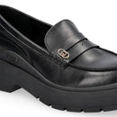 Mocassini Donna LIU JO Andrea 06 Neri con Dettagli Bold
