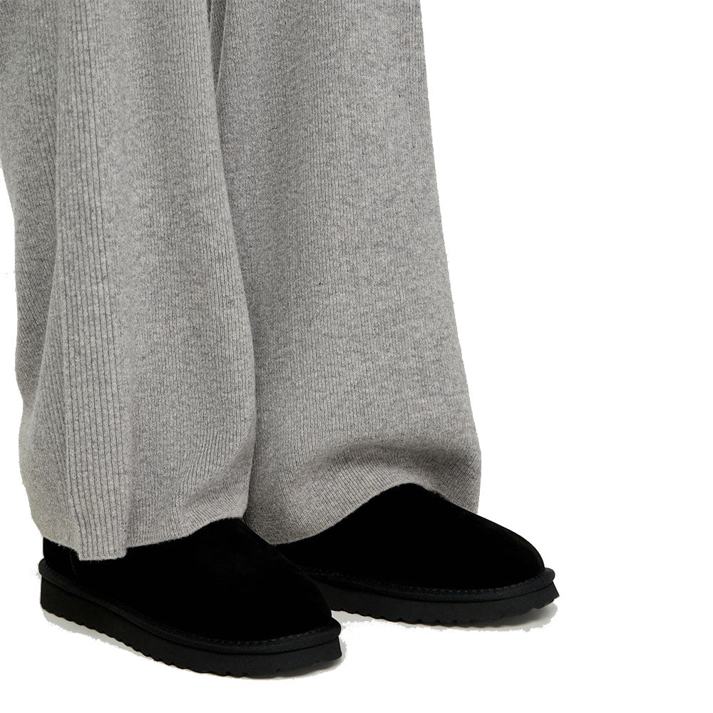 Stivaletti Donna Imbottiti LIU JO Jil 12 in Suede Nero con Logo