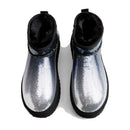 Stivaletti Donna Imbottiti Platform LIU JO Jane 01 con Paillettes Sfumate All Over Nere