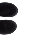 Stivali Donna Imbottiti LIU JO Jane 12 in Suede Nero con Risvolto