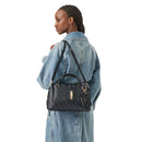Borsa Donna a Mano GUESS Linea Yvonne Colore Coal Logo