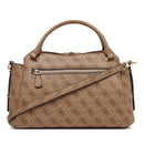 Borsa Donna a Mano GUESS Linea Yvonne Colore Latte Logo