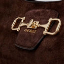 Borsa Donna Hobo a Spalla GUESS Linea Sunset Colore Espresso Misura Small