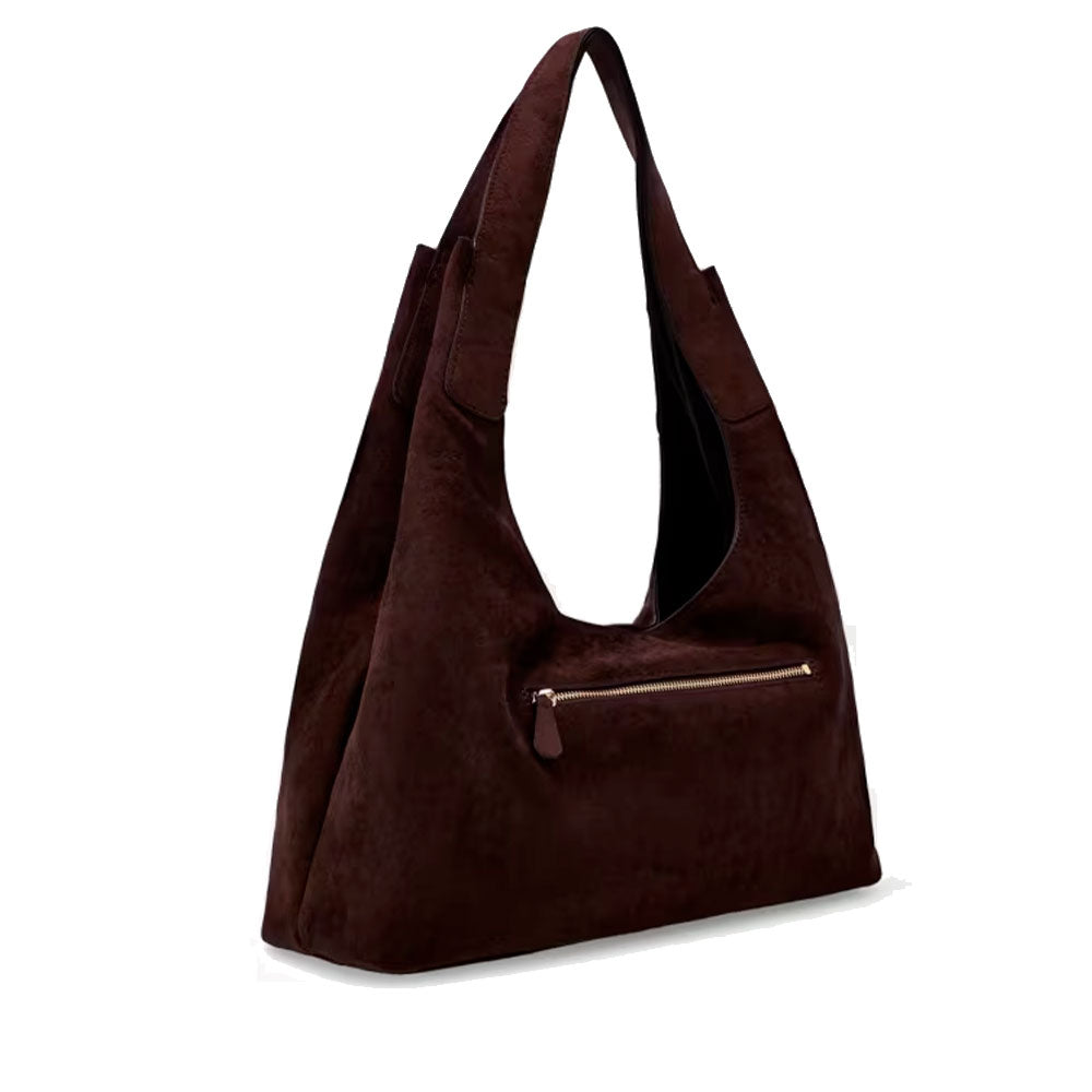 Borsa Donna Hobo a Spalla GUESS Linea Sunset Colore Espresso