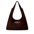 Borsa Donna Hobo a Spalla GUESS Linea Sunset Colore Espresso