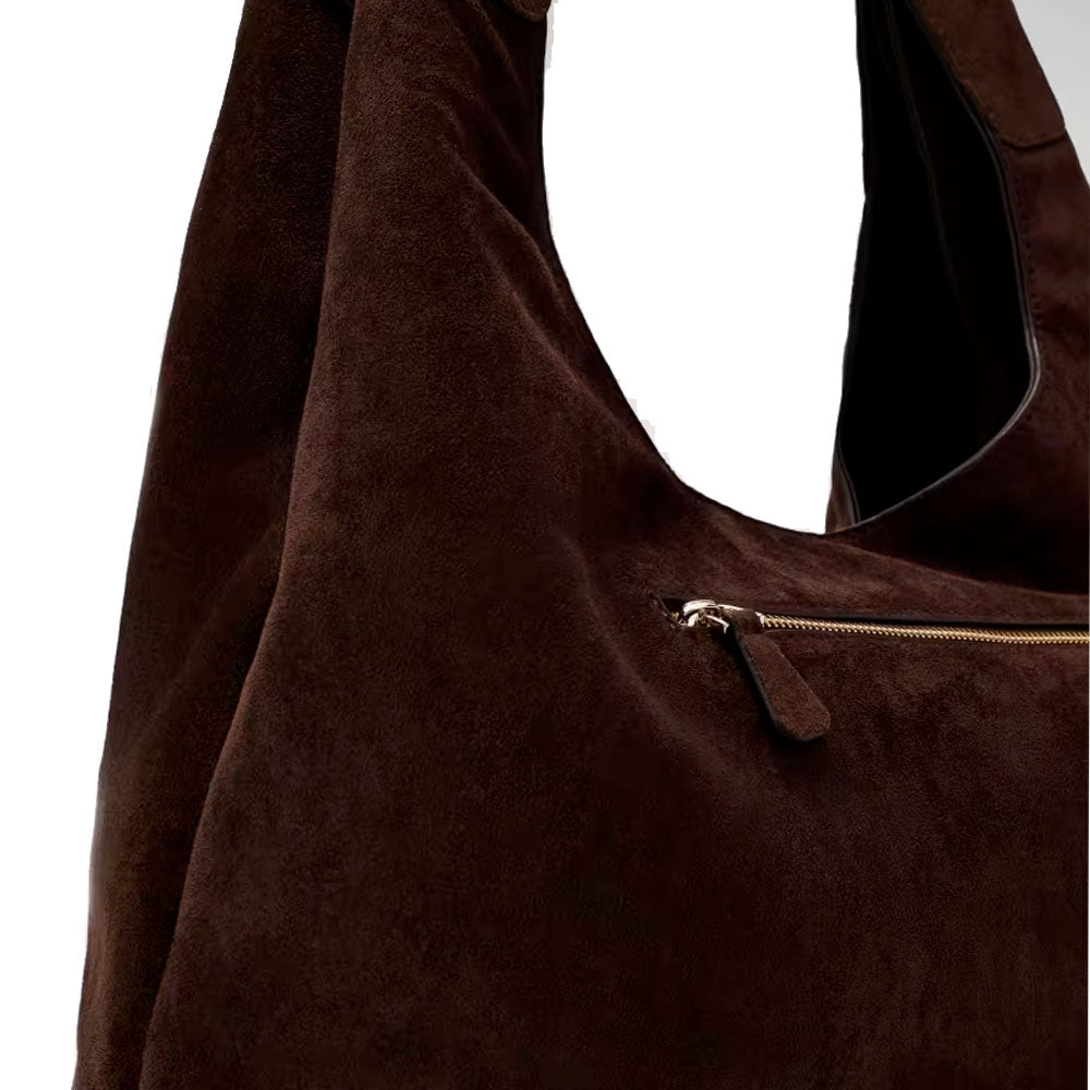 Borsa Donna Hobo a Spalla GUESS Linea Sunset Colore Espresso