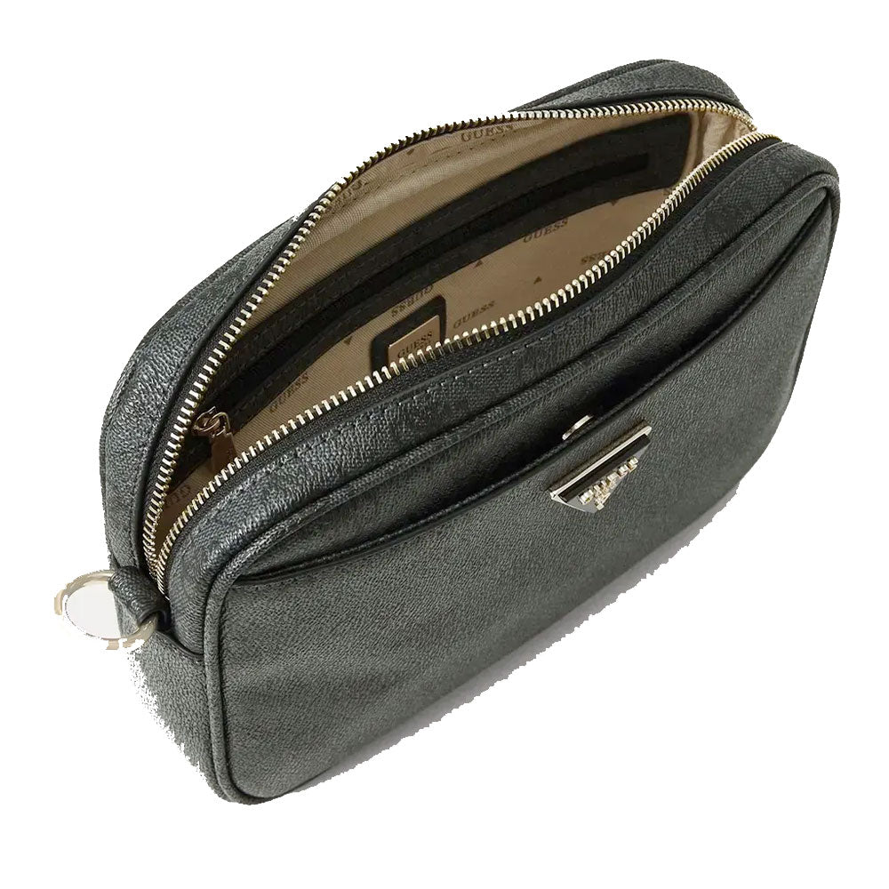 Borsa Donna a Tracolla GUESS Linea Meridian colore Coal Logo