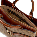 Borsa Donna a Mano GUESS Linea Dea colore Latte Logo