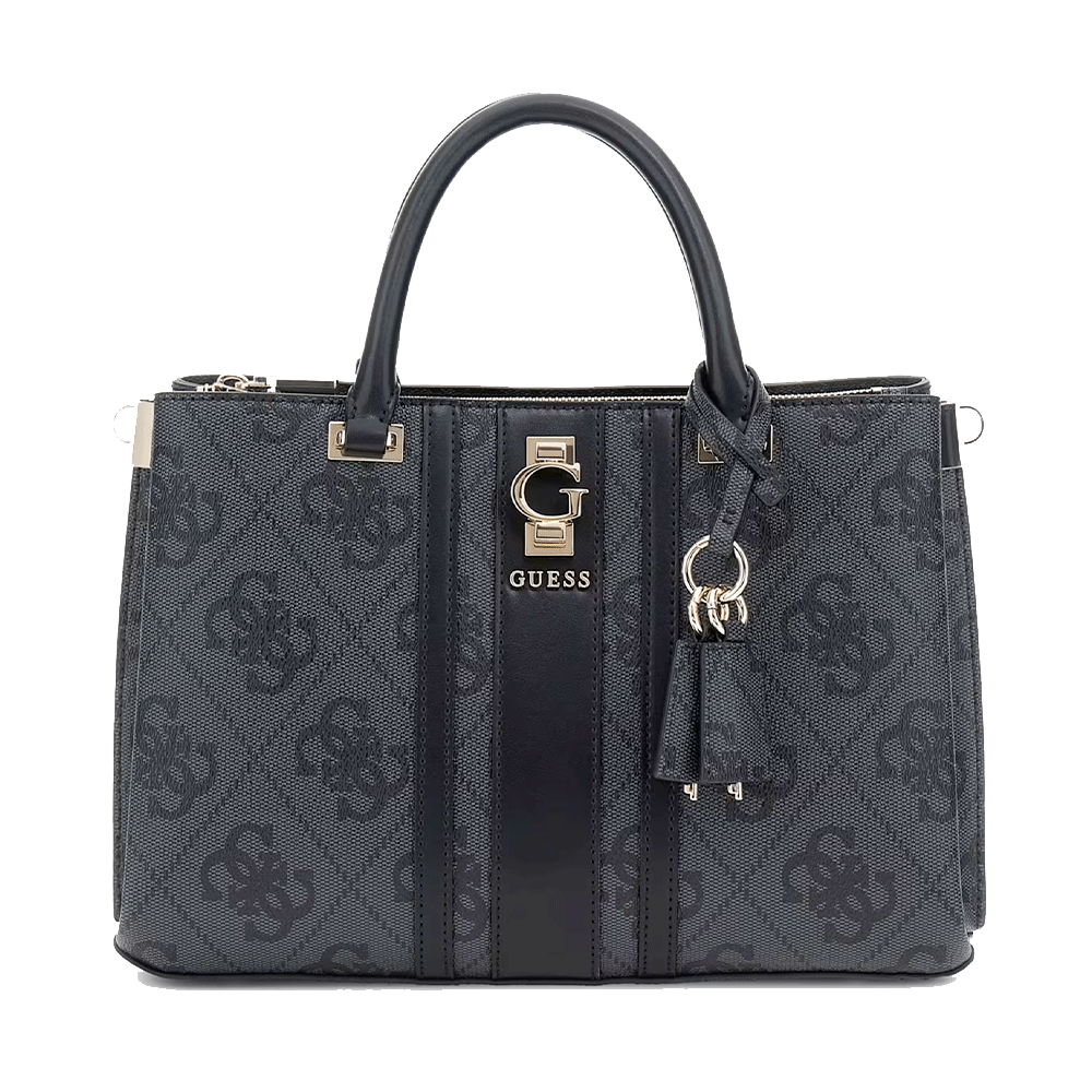 Borsa Donna a Mano GUESS Linea Erenia colore Coal Logo