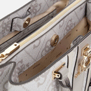 Borsa Donna a Mano GUESS Linea Erenia colore Dark Taupe Logo
