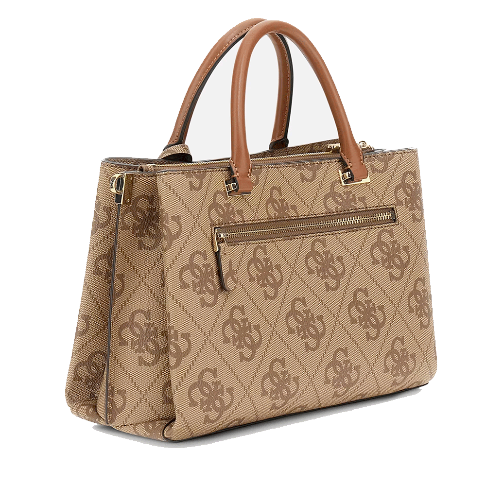 Borsa Donna a Mano GUESS Linea Erenia colore Latte Logo