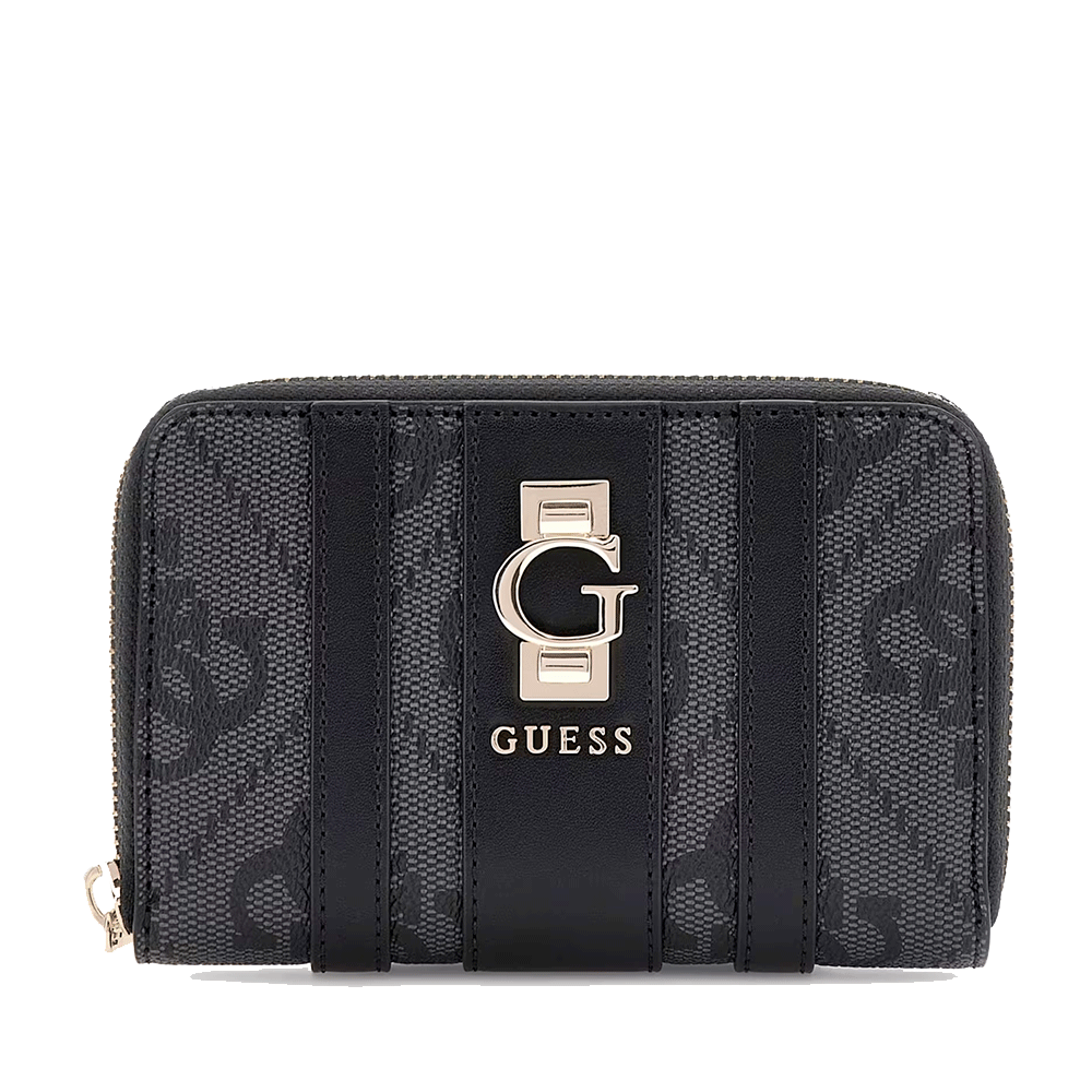 Portafoglio Piccolo Donna GUESS Linea Erenia colore Coal Logo