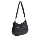 Borsa Donna a Spalla GUESS Linea Noelle colore Coal Logo Misura Piccola