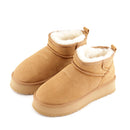 Stivaletti Imbottiti Platform S by MASSIMO SANTINI linea Springer 03 in Velour color Cammello