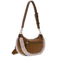 Borsa Donna Hobo a Spalla GUESS Linea Katie colore Cognac