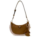 Borsa Donna Hobo a Spalla GUESS Linea Katie colore Cognac