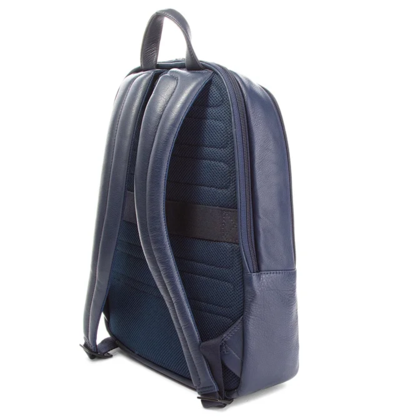 PIQUADRO PULSE LINIE 
Herren-Laptop-Rucksack 14 Zoll aus blauem Leder  – CA3869P15S