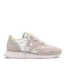 Damen-Sneaker WUSHU RUYI Super Master 31 aus Nylon und Wildleder in Moss und Light Gray White Onyx und Winter Pear
