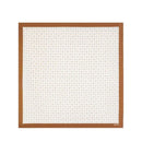 Foulard Donna 68 x 68 cm POLLINI linea Heritage Logo Classic Avorio e Marrone