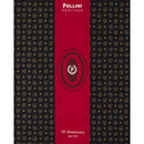 Foulard Donna POLLINI stampa Heritage 70th Anniversary Nero e Rosso