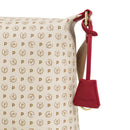Borsa Donna a Spalla a Tracolla POLLINI linea Heritage Logo Classic Avorio e Lacca