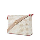 Borsa Donna a Spalla a Tracolla POLLINI Linea Heritage 70th Anniversary Avorio e Rosso