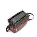 Borsa Donna Messenger POLLINI Linea Heritage Logo Classic colore Nero e Rosso Lacca