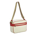 Borsa Donna Messenger POLLINI Linea Heritage Logo Classic Avorio e Lacca