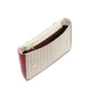 Borsa Donna a Spalla e Tracolla POLLINI Linea Heritage Logo Classic Avorio e Lacca