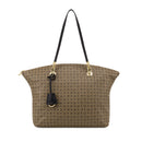 Shopping Bag POLLINI Linea Heritage Soft Touch Taupe e Nero