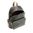 Zaino Donna POLLINI linea Heritage Logo Classic Nero e Marrone