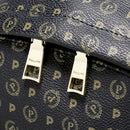 Zaino Donna POLLINI linea Heritage Logo Classic Nero e Marrone