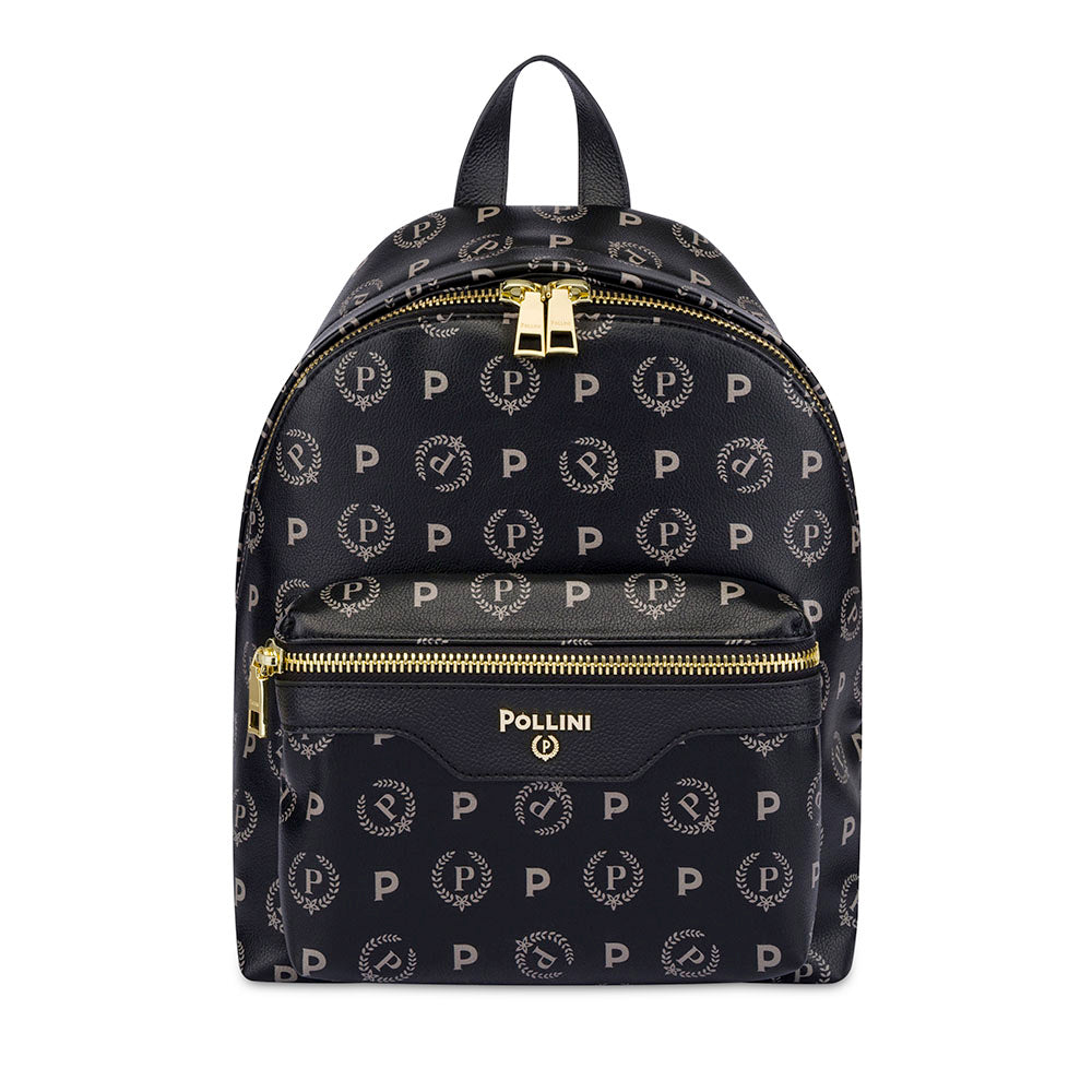 Zaino Donna POLLINI linea Heritage Re-Edition Nero