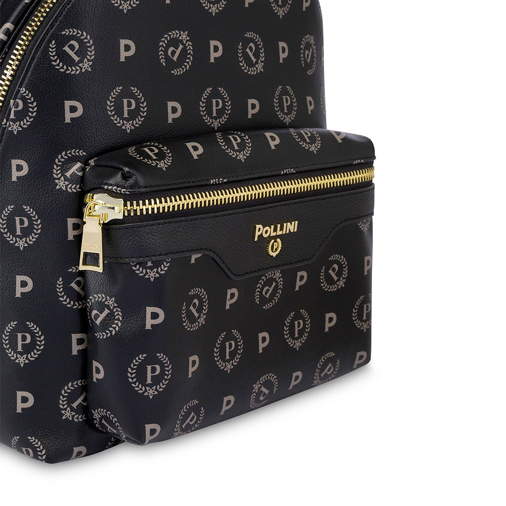 Zaino Donna POLLINI linea Heritage Re-Edition Nero