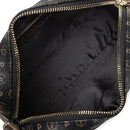 POLLINI Damen Umhängetasche Heritage Line Logo Classic Schwarz und Bronze