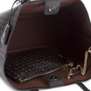 Shopping Bag POLLINI linea Heritage Logo Classic Nero e Nero