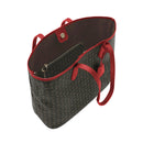 Shopping Bag POLLINI linea Heritage Logo Classic Nero e Lacca