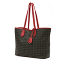 Shopping Bag POLLINI linea Heritage Logo Classic Nero e Lacca
