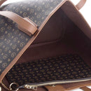 Shopping Bag POLLINI linea Heritage Logo Classic Nero e Marrone