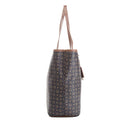 Shopping Bag POLLINI linea Heritage Logo Classic Nero e Marrone